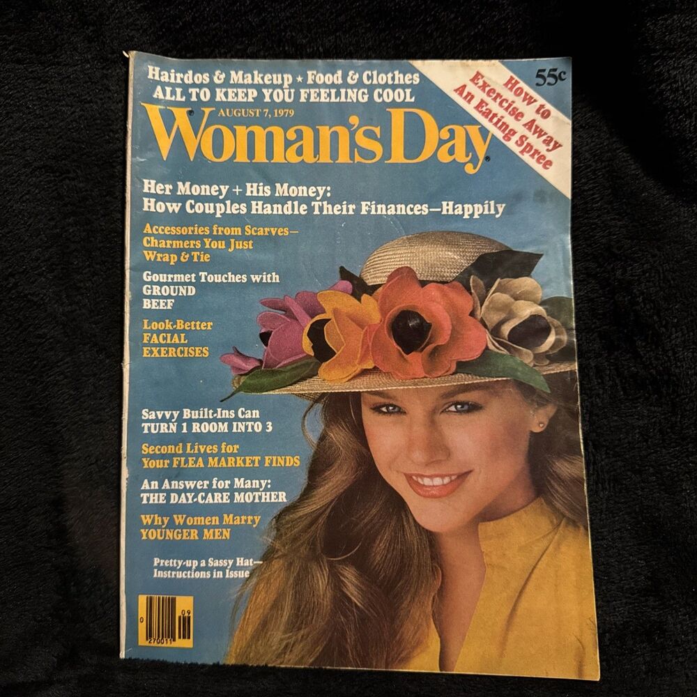 Woman's Day Magazine August 1979 The Collector's Cookbook Insert Success Dress